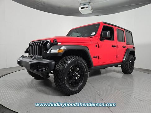 Used 2021 Jeep Wrangler Unlimited Sport AWD/4WD image 2