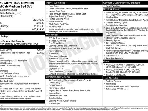 Used 2023 GMC Sierra 1500 Elevation image 3