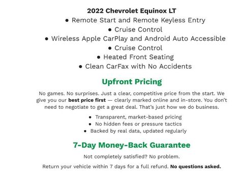 Used 2022 Chevrolet Equinox LT AWD/4WD image 2