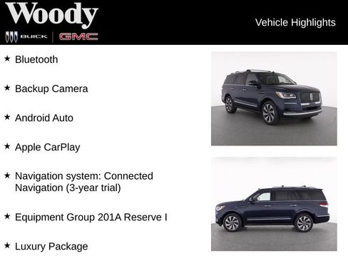 Used 2022 Lincoln Navigator L Reserve AWD/4WD image 3