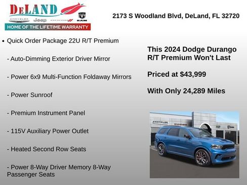 Used 2024 Dodge Durango R/T AWD/4WD image 12