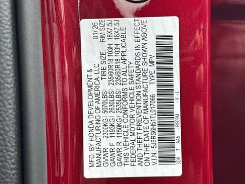 New 2026 Honda CR-V Sport image 35