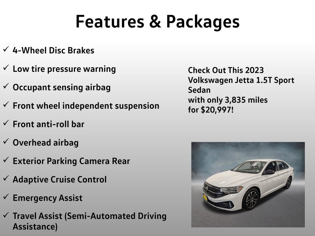 Used 2023 Volkswagen Jetta Sport FWD image 13