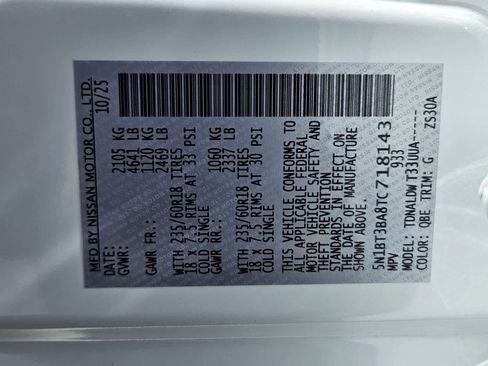 New 2026 Nissan Rogue SV image 7