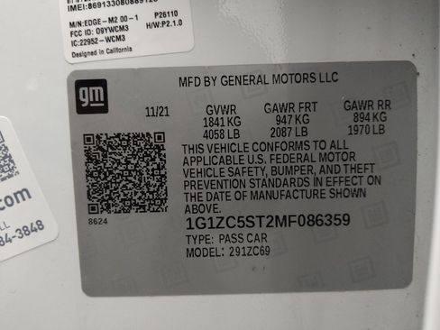 Used 2021 Chevrolet Malibu LS w/ Driver Confidence Package II FWD image 33