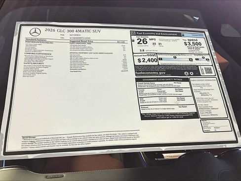 New 2026 Mercedes-Benz GLC 300 4MATIC image 18