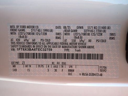 New 2026 Ford F350 XL w/ XL Chrome Package image 17