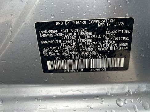 Used 2025 Subaru Crosstrek 2.0i AWD/4WD image 36