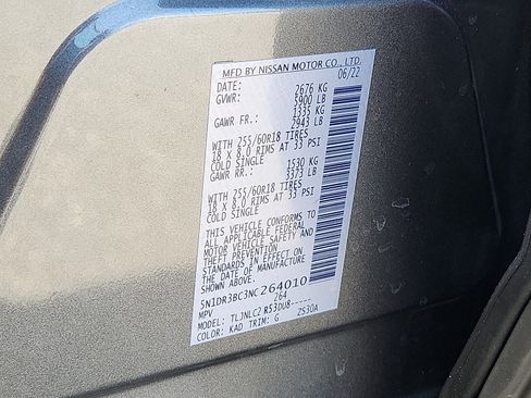 Used 2022 Nissan Pathfinder SV AWD/4WD image 27