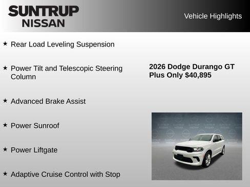 Used 2026 Dodge Durango GT AWD/4WD image 21