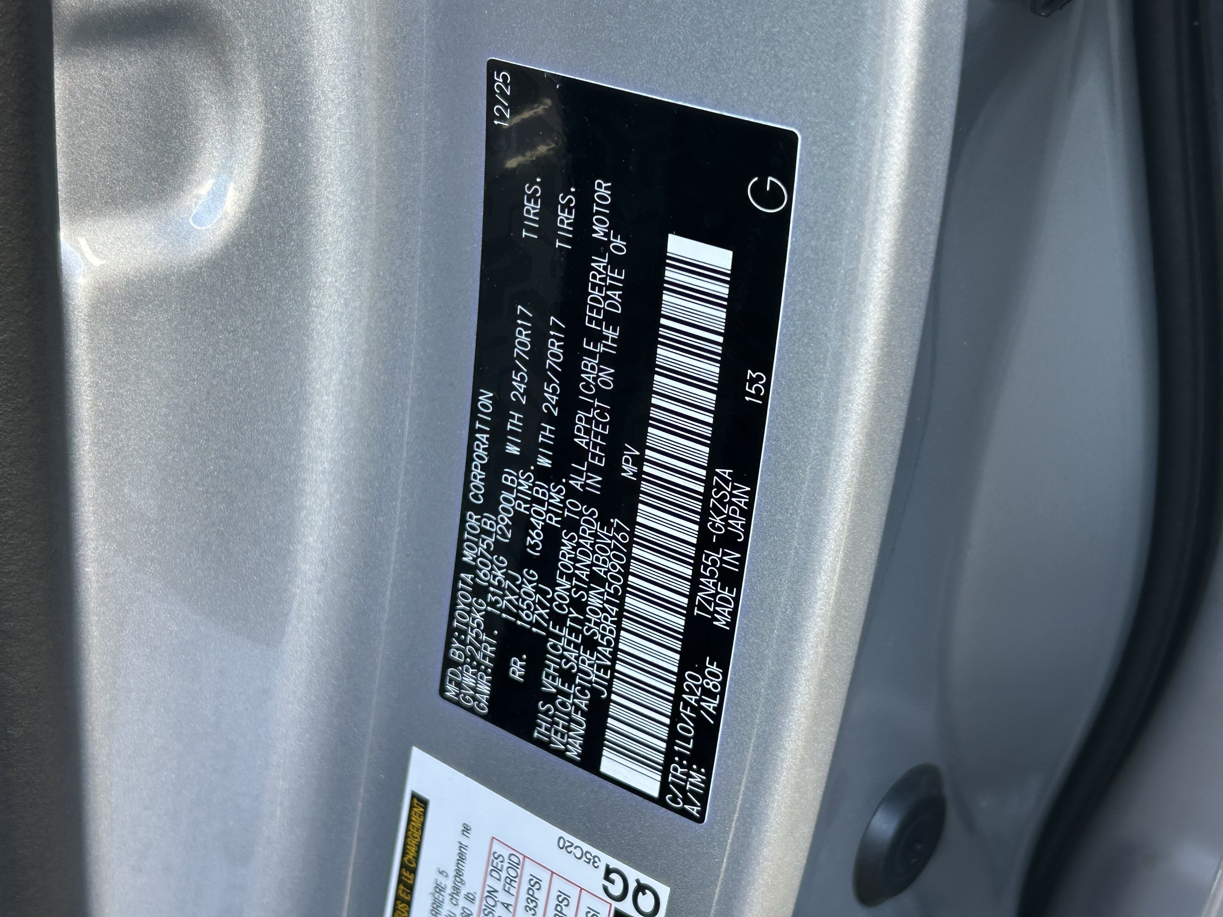 Certified 2026 Toyota 4Runner SR5 AWD/4WD image 8