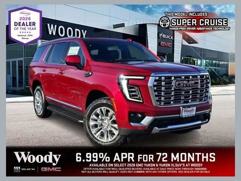 New 2026 GMC Yukon Denali w/ Advanced Technology Package AWD/4WD image 1