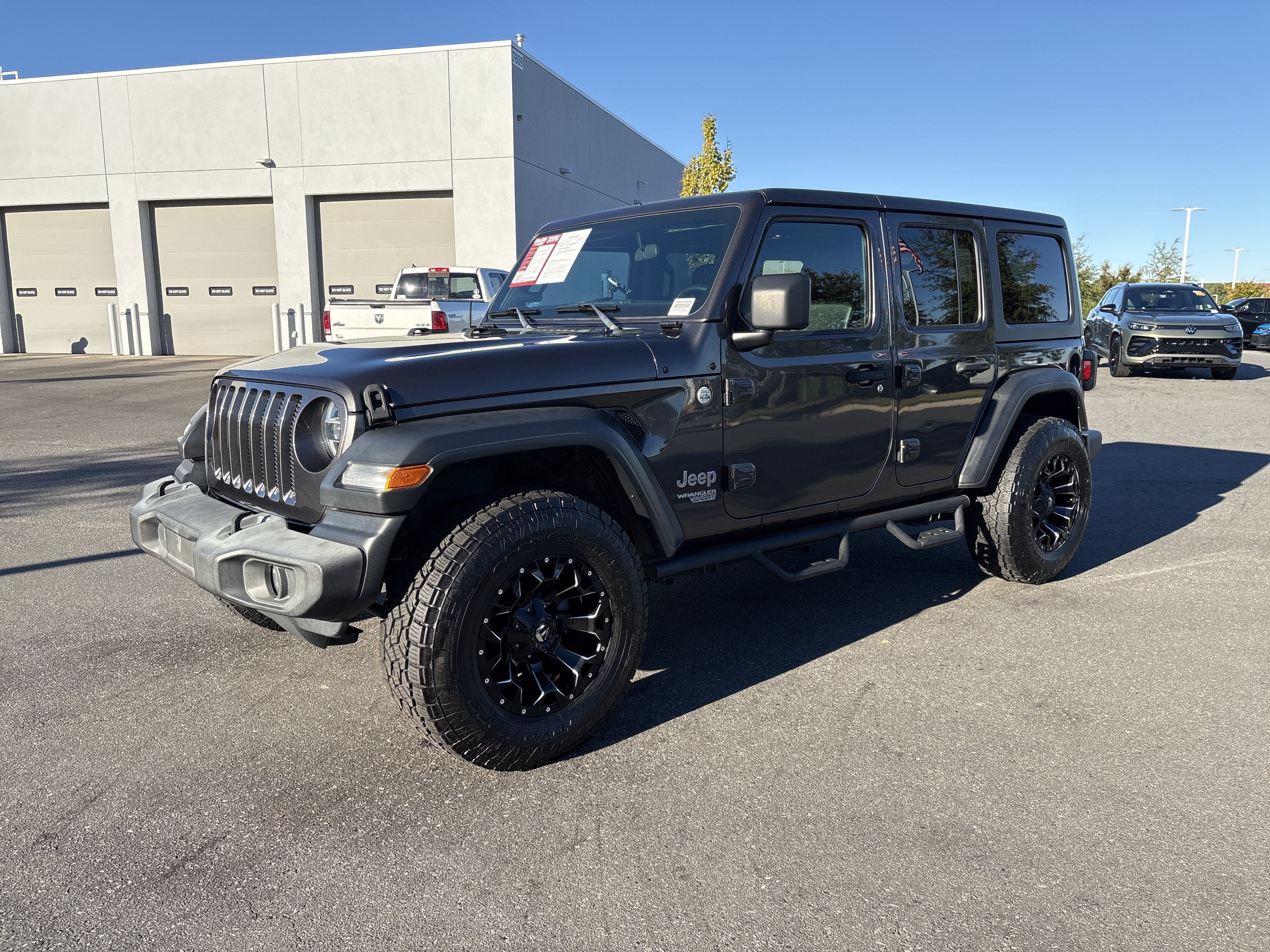 Used 2020 Jeep Wrangler Unlimited Sport S AWD/4WD image 5