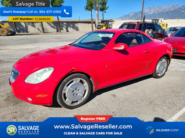 Used 2002 Lexus SC 430 Convertible RWD image 1