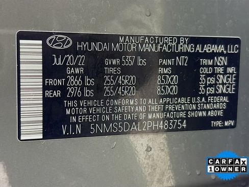 Used 2023 Hyundai Santa Fe Calligraphy w/ Cargo Package image 33