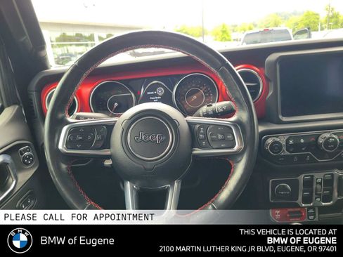 Used 2021 Jeep Wrangler Unlimited Rubicon w/ Uconnect 4C Nav & Sound Group AWD/4WD image 20