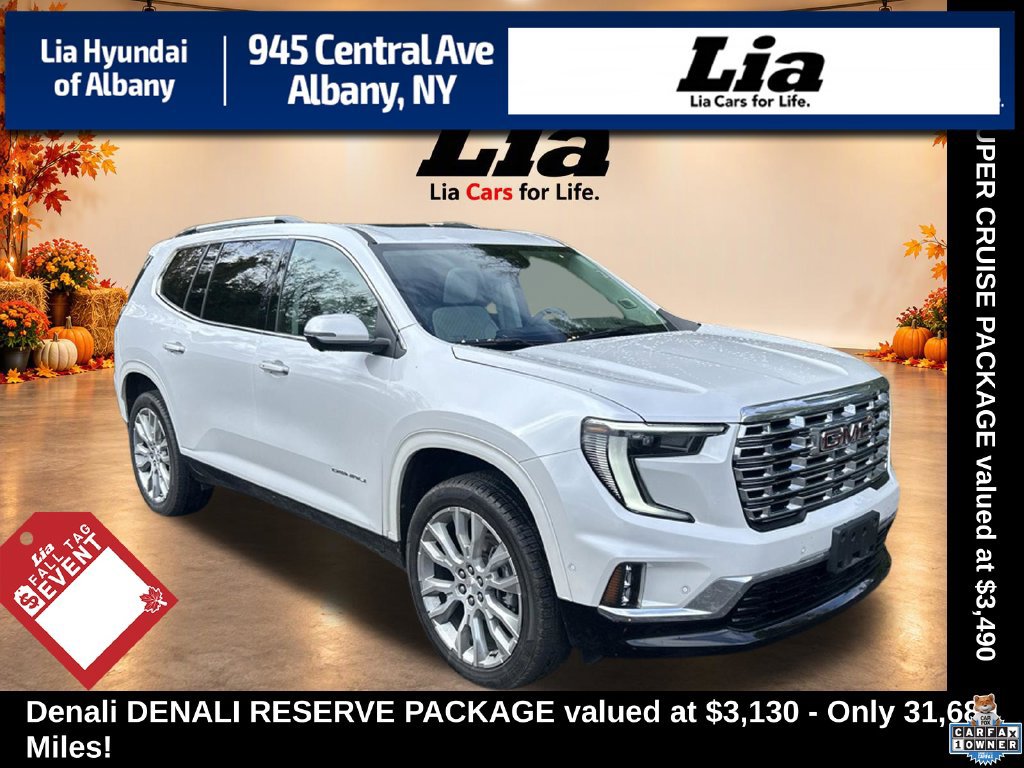 Used 2024 GMC Acadia Denali w/ Super Cruise Package AWD/4WD image 1