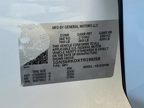 Certified 2026 Chevrolet Tahoe RST AWD/4WD image 31