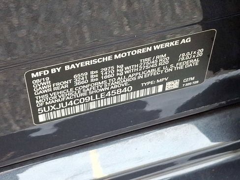 Used 2020 BMW X5 M50i w/ Executive Package image 29