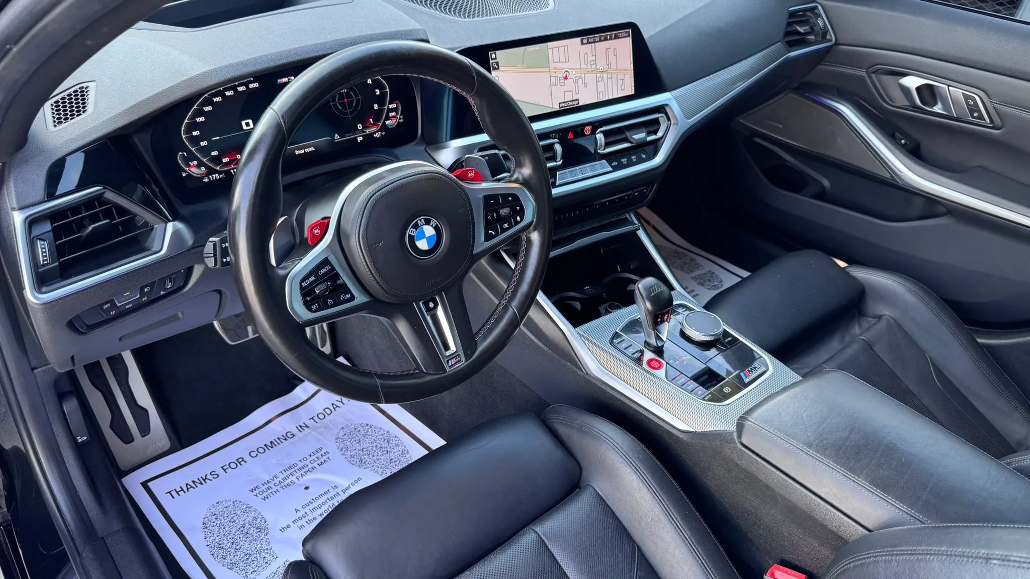 Used 2021 BMW M3 Competition w/ Executive Package RWD image 14