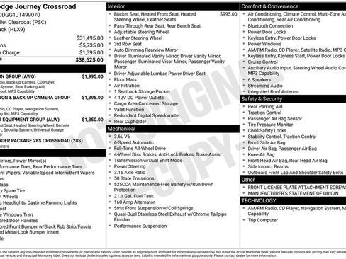 Used 2018 Dodge Journey Crossroad w/ Nav & Sun Group image 10