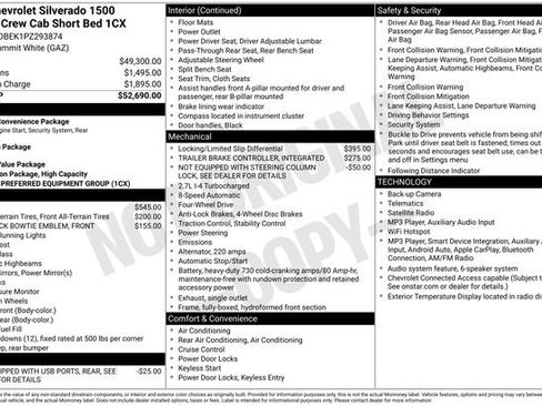 Used 2023 Chevrolet Silverado 1500 Custom AWD/4WD image 20