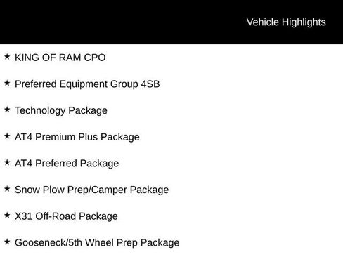 Used 2025 GMC Sierra 3500 AT4 w/ AT4 Premium Plus Package AWD/4WD image 5