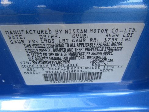 Used 2023 Nissan Versa S image 20