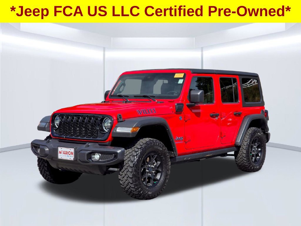 Used 2025 Jeep Wrangler Unlimited Sport S 4xe AWD/4WD image 2