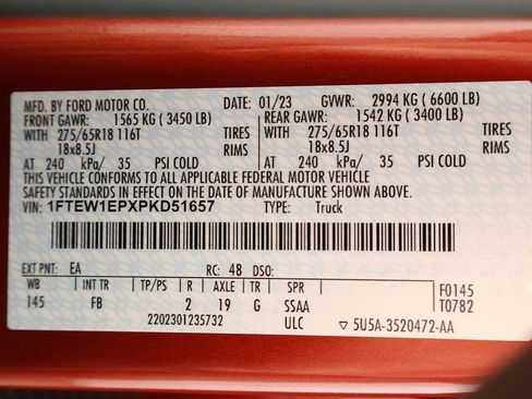 Used 2023 Ford F150 XLT w/ Equipment Group 302A High image 57