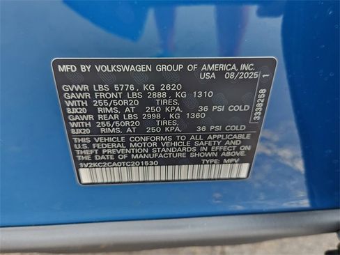 New 2026 Volkswagen Atlas Cross Sport SE image 10