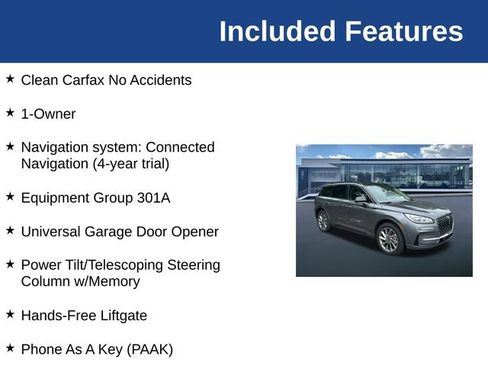 Used 2025 Lincoln Corsair Grand Touring w/ Equipment Group 301A AWD/4WD image 5