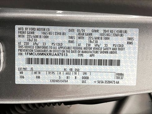 Used 2024 Ford Escape ST-Line w/ Tech Pack #1 AWD/4WD image 35