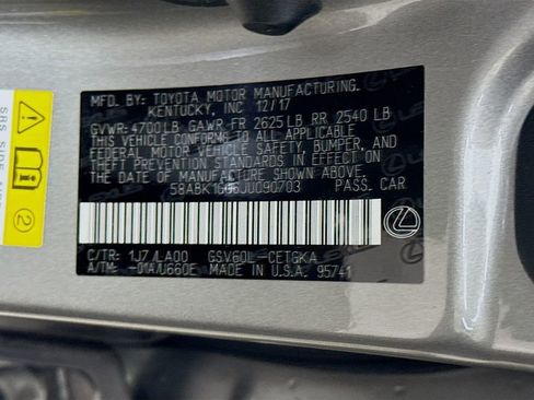Used 2018 Lexus ES 350 w/ Accessory Package 2 FWD image 29