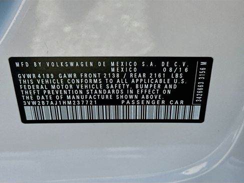Used 2017 Volkswagen Jetta S FWD image 12