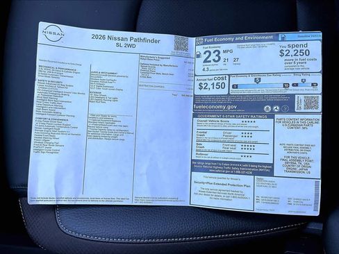 New 2026 Nissan Pathfinder SL image 21