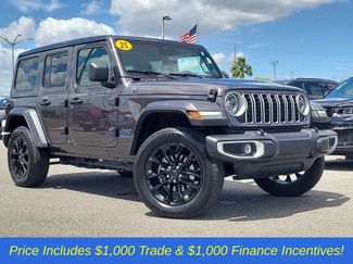 Used 2025 Jeep Wrangler Unlimited Sahara w/ Safety Group 360° Tour
