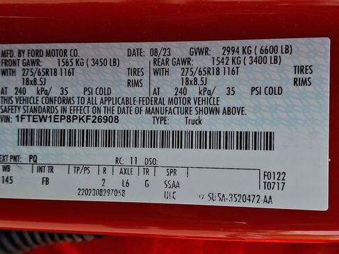 Certified 2023 Ford F150 XLT w/ Equipment Group 302A High AWD/4WD image 29