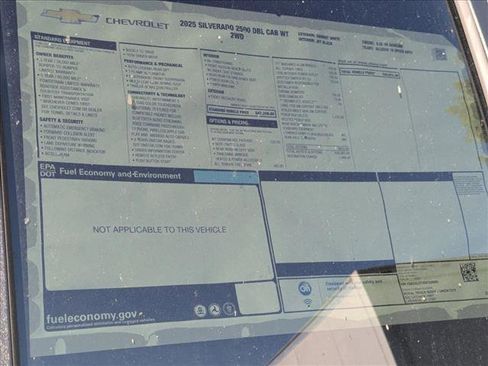 New 2025 Chevrolet Silverado 2500 W/T w/ WT Convenience Package image 15