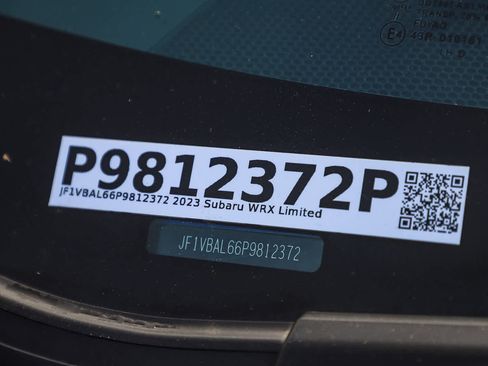 Used 2023 Subaru WRX Limited w/ Popular Package #1 image 27