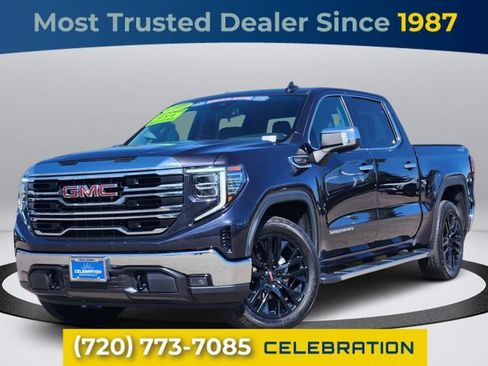 Used 2023 GMC Sierra 1500 SLT w/ SLT Premium Package AWD/4WD image 1