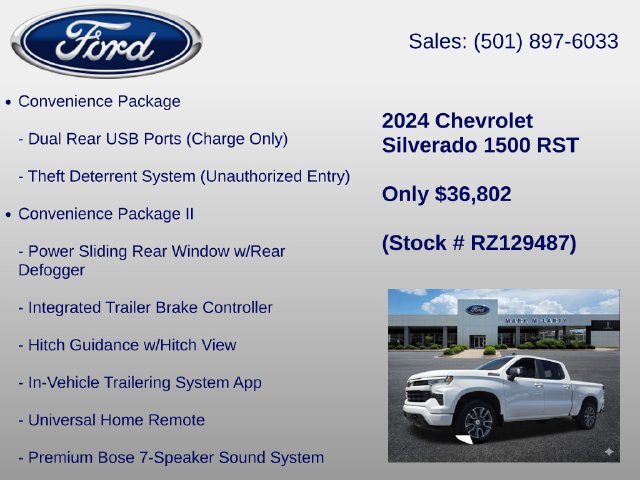 Used 2024 Chevrolet Silverado 1500 RST AWD/4WD image 30