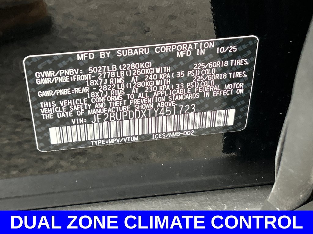 Certified 2026 Subaru Outback Limited AWD/4WD image 18