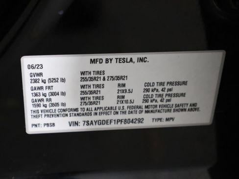 Used 2023 Tesla Model Y Performance AWD/4WD image 44
