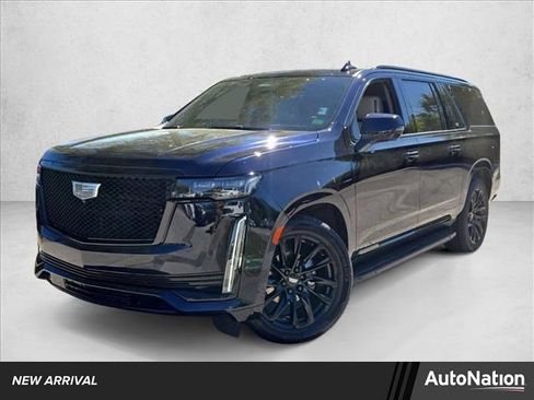 Used 2023 Cadillac Escalade ESV Sport Platinum w/ LPO, ONYX Package image 1
