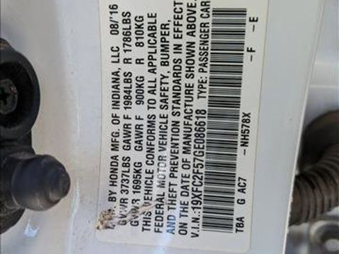 Used 2016 Honda Civic LX image 15