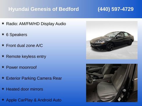 Used 2026 Hyundai Elantra SEL Sport Premium w/ Cargo Package FWD image 7