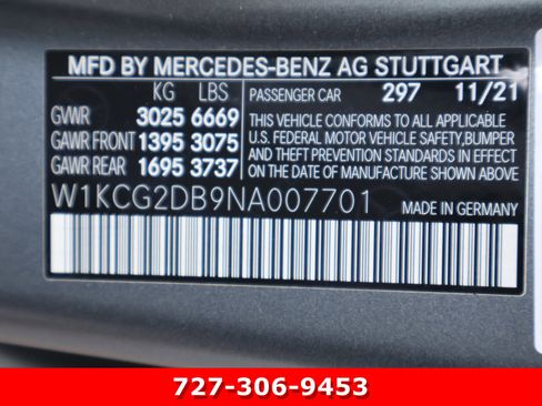 Certified 2022 Mercedes-Benz EQS 450+ Sedan image 27