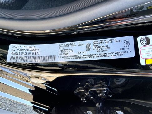 Used 2021 RAM 1500 TRX w/ TRX Level 2 Equipment Group AWD/4WD image 30