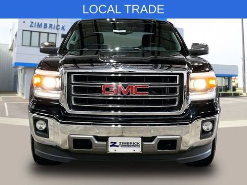 Used 2015 GMC Sierra 1500 SLT w/ SLT Crew Cab Value Package AWD/4WD image 2